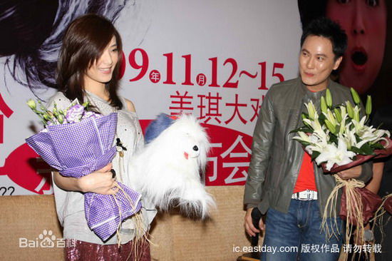 苏慧伦(TarcySu)在舞台剧《露露，听我说》媒体见面会中的