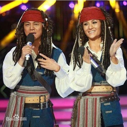 谢娜(Nana)百变大咖秀造型前后照片