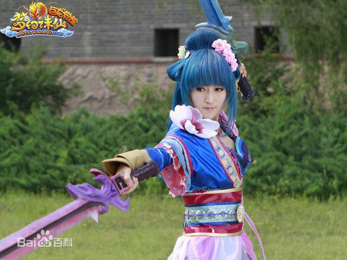 谢娜(Nana)代言梦幻诛仙图片图集