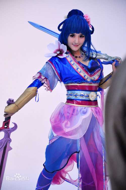 谢娜(Nana)代言梦幻诛仙图片图集