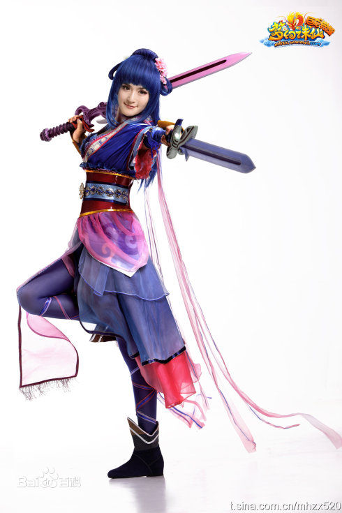 谢娜(Nana)代言梦幻诛仙图片图集