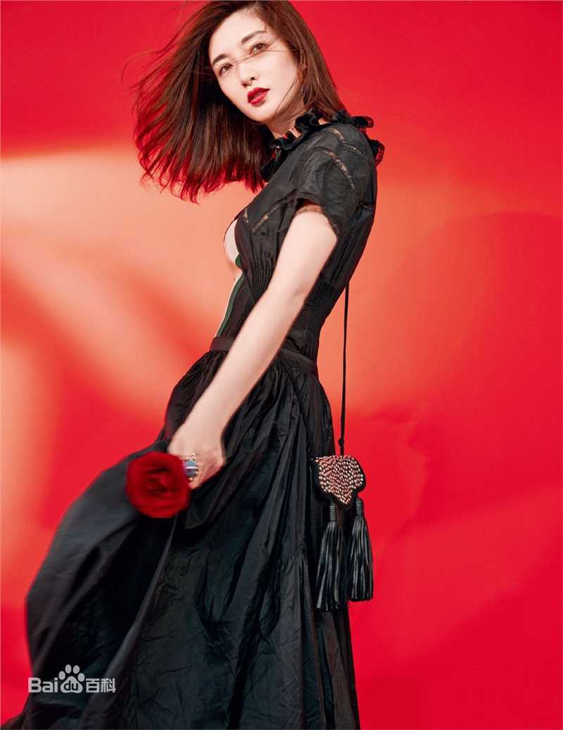 高清江疏影(Jiang Shuying)在《红秀Grazia》中的图集