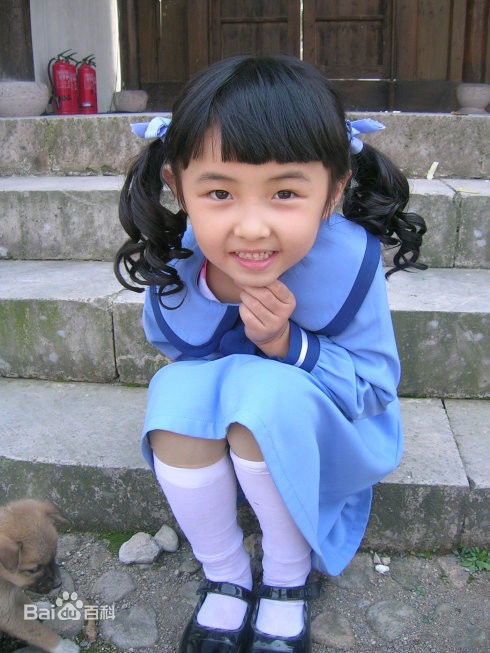 张子枫(Wendy Zhang)枫枫的成长时光素颜照相册