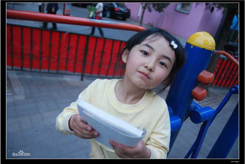 张子枫(Wendy Zhang)枫枫的成长时光素颜照相册