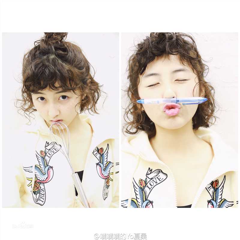 张子枫(Wendy Zhang)微“枫”前后照片