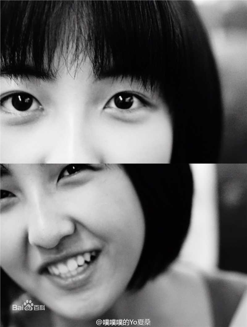 张子枫(Wendy Zhang)微“枫”前后照片