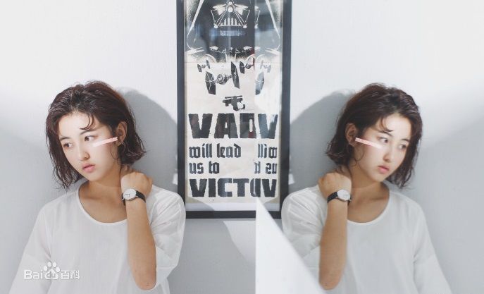 张子枫(Wendy Zhang)微“枫”前后照片