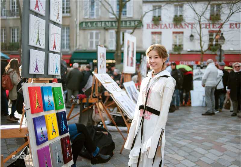 张子枫(Wendy Zhang)2017巴黎时装周生活照相册