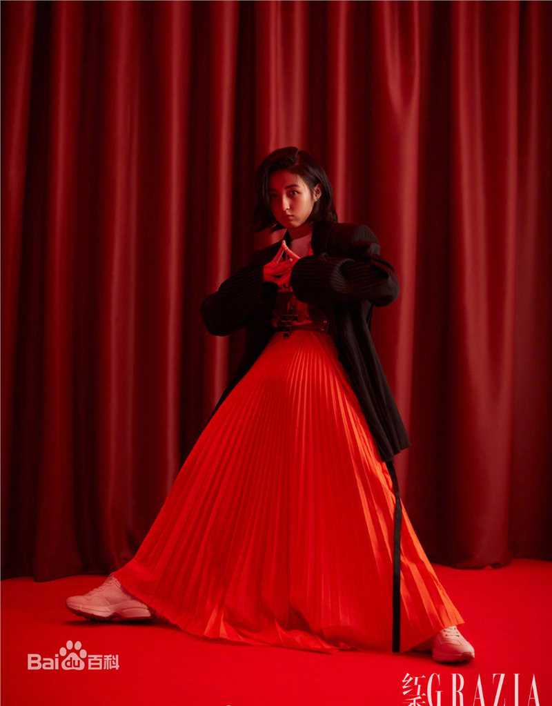 最优质张子枫(Wendy Zhang)在《红秀GRAZIA》中的