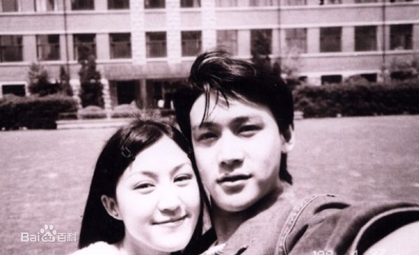 陆毅与鲍蕾合照