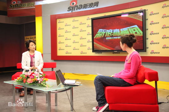 做客某网站聊《庐山恋2010》