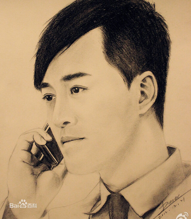 林峯/林峰(LAM Raymond)手绘素颜照相册