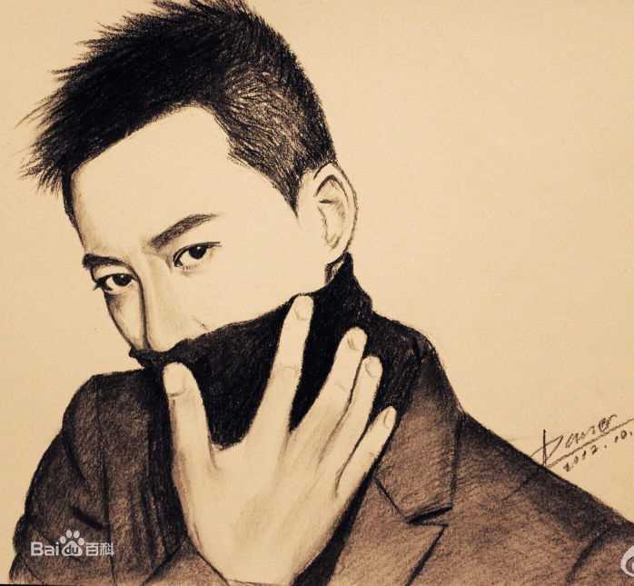 林峯/林峰(LAM Raymond)手绘素颜照相册