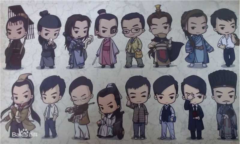 林峯/林峰(LAM Raymond)Q版角色生活照