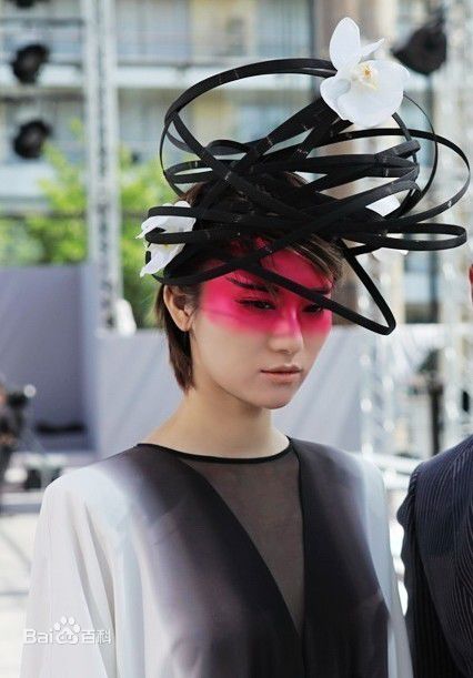 尚雯婕(Laure Shang)2011年巴黎时尚周生活照相册