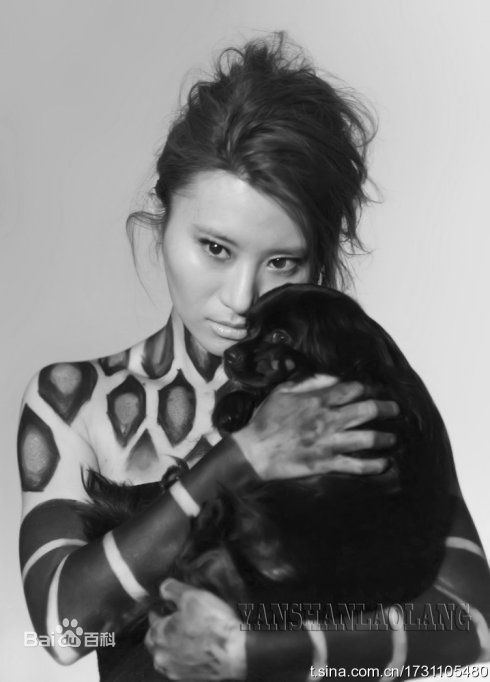 尚雯婕(Laure Shang)国际善待动物组织（PETA）的代言最优质海报相册