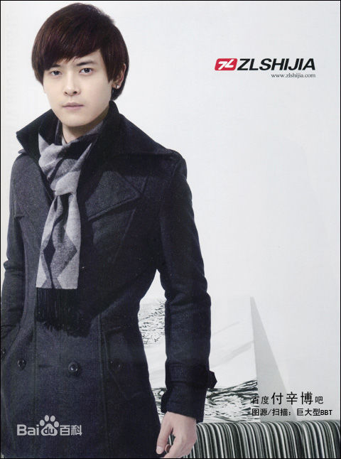 付辛博(Fu Xinbo)2010年战狼世家服饰代言素颜照相册