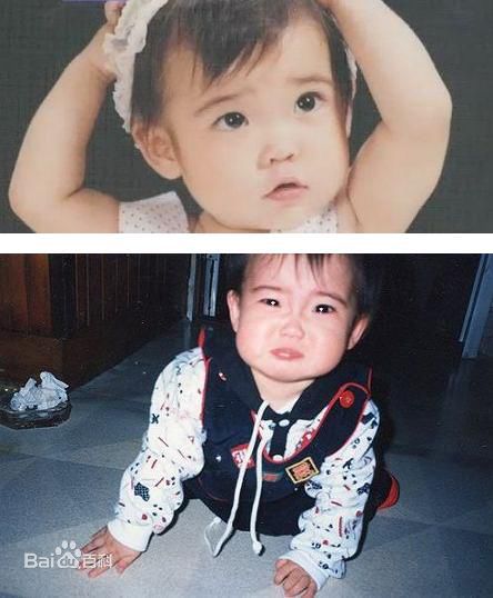 李知恩(IU（艺名）、 （韩文）、Lee Ji Eun（英文）)IU童年照图册