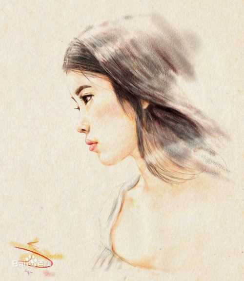 李知恩(IU（艺名）、 （韩文）、Lee Ji Eun（英文）)IU手绘图片图集