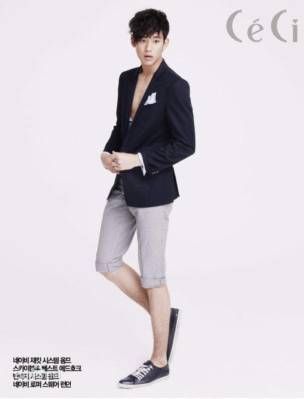 金秀贤(Kim Soo Hyun、キム スヒョン)CéCi (2010.06)壁纸壁纸