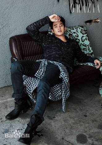 金秀贤(Kim Soo Hyun、キム スヒョン)Grazia (2013.08)壁纸壁纸