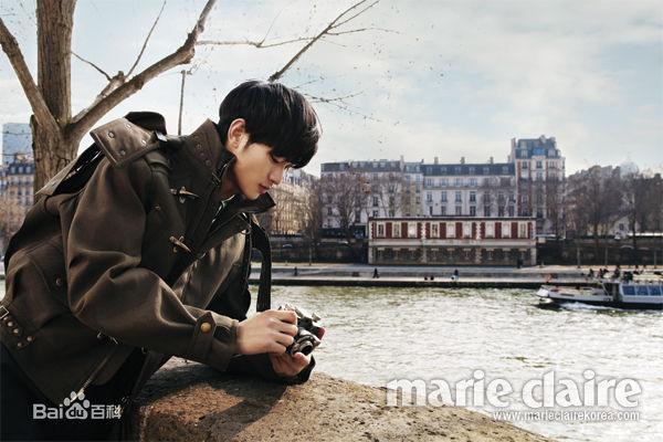 金秀贤(Kim Soo Hyun、キム スヒョン)2013 marie claire 5月号生活照相册