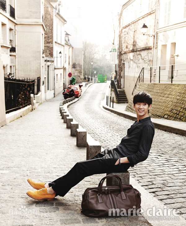 金秀贤(Kim Soo Hyun、キム スヒョン)2013 marie claire 5月号生活照相册