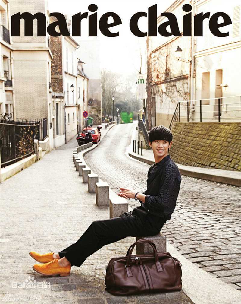 金秀贤(Kim Soo Hyun、キム スヒョン)2013 marie claire 5月号生活照相册