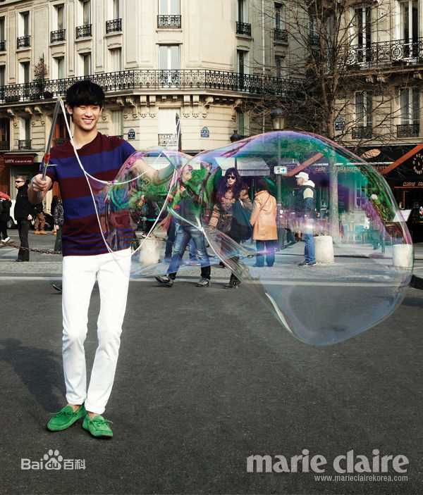 金秀贤(Kim Soo Hyun、キム スヒョン)2013 marie claire 5月号生活照相册