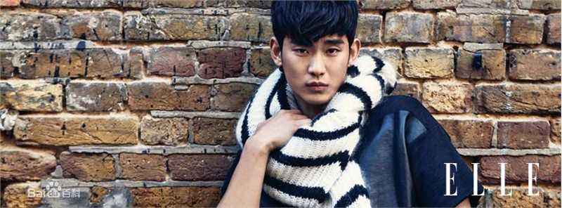 金秀贤(Kim Soo Hyun、キム スヒョン)2015 ELLE 1月刊壁纸壁纸