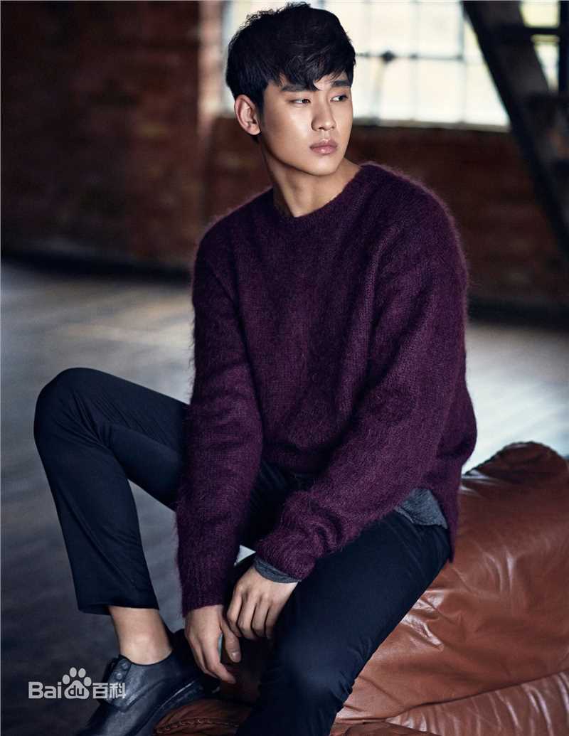 金秀贤(Kim Soo Hyun、キム スヒョン)2015 ELLE 1月刊壁纸壁纸