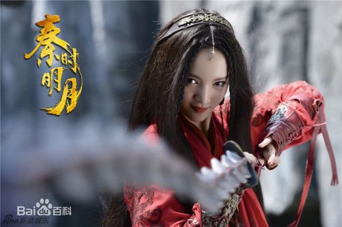 金晨(Gina)在《秦时明月》饰赤练中的