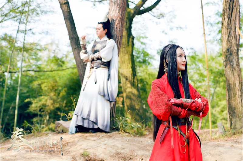 金晨(Gina)在《秦时明月》饰赤练中的