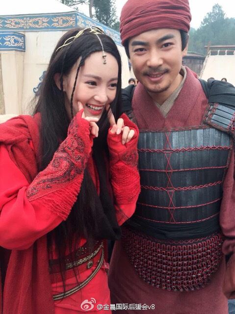 金晨(Gina)在《秦时明月》饰赤练中的