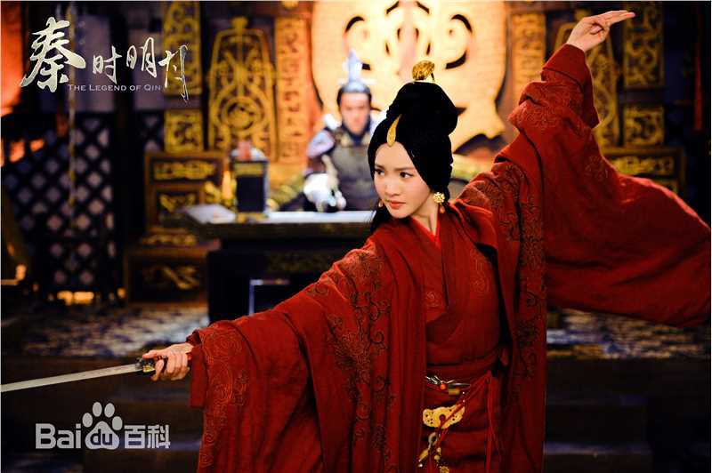 金晨(Gina)在《秦时明月》饰赤练中的