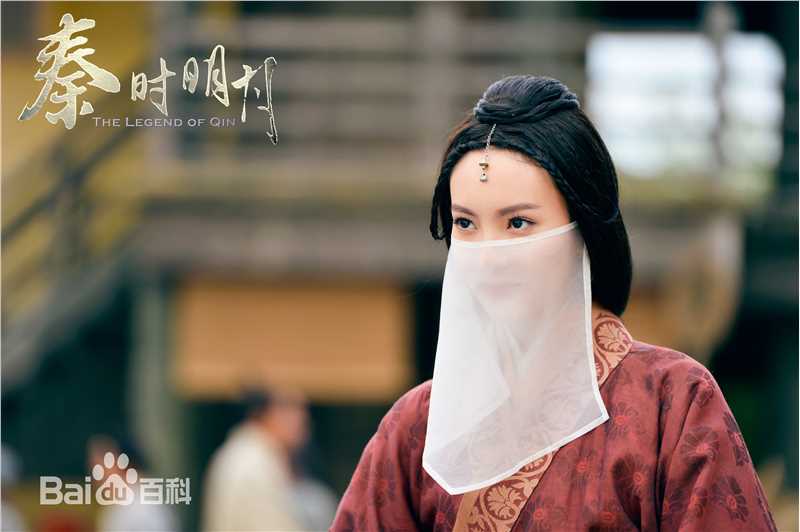 金晨(Gina)在《秦时明月》饰赤练中的