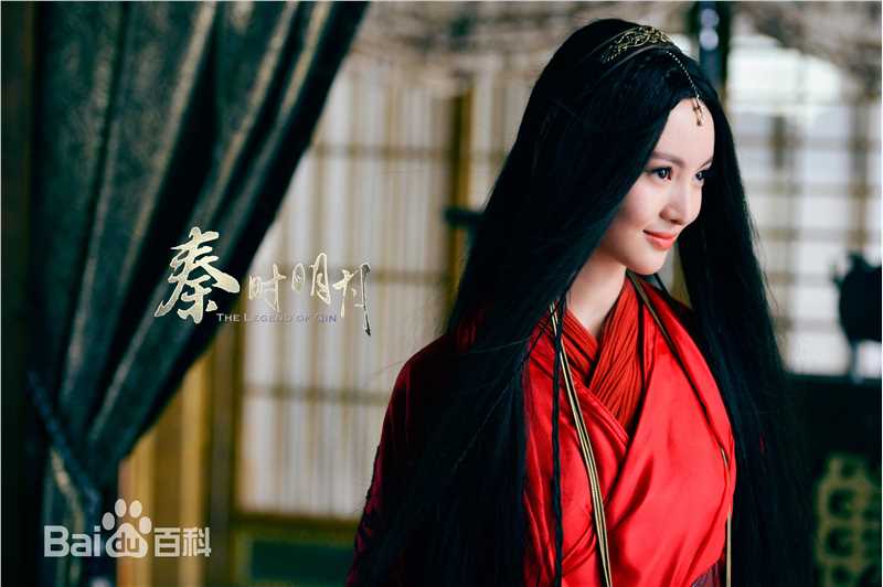 金晨(Gina)在《秦时明月》饰赤练中的
