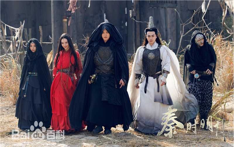 金晨(Gina)在《秦时明月》饰赤练中的