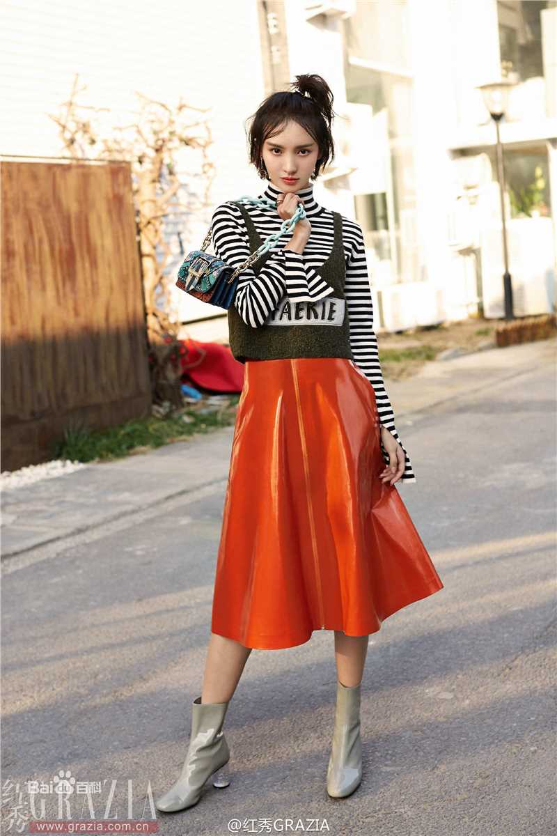 金晨(Gina)【红秀GRAZIA】素颜照相册