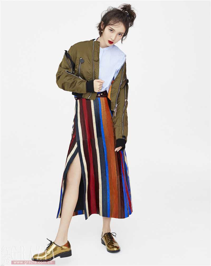 金晨(Gina)【红秀GRAZIA】素颜照相册