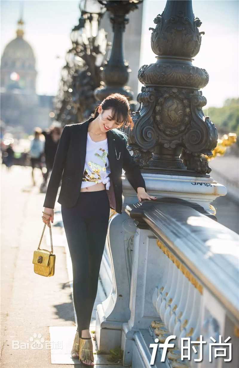 金晨(Gina)【IF时尚】巴黎时装周图册