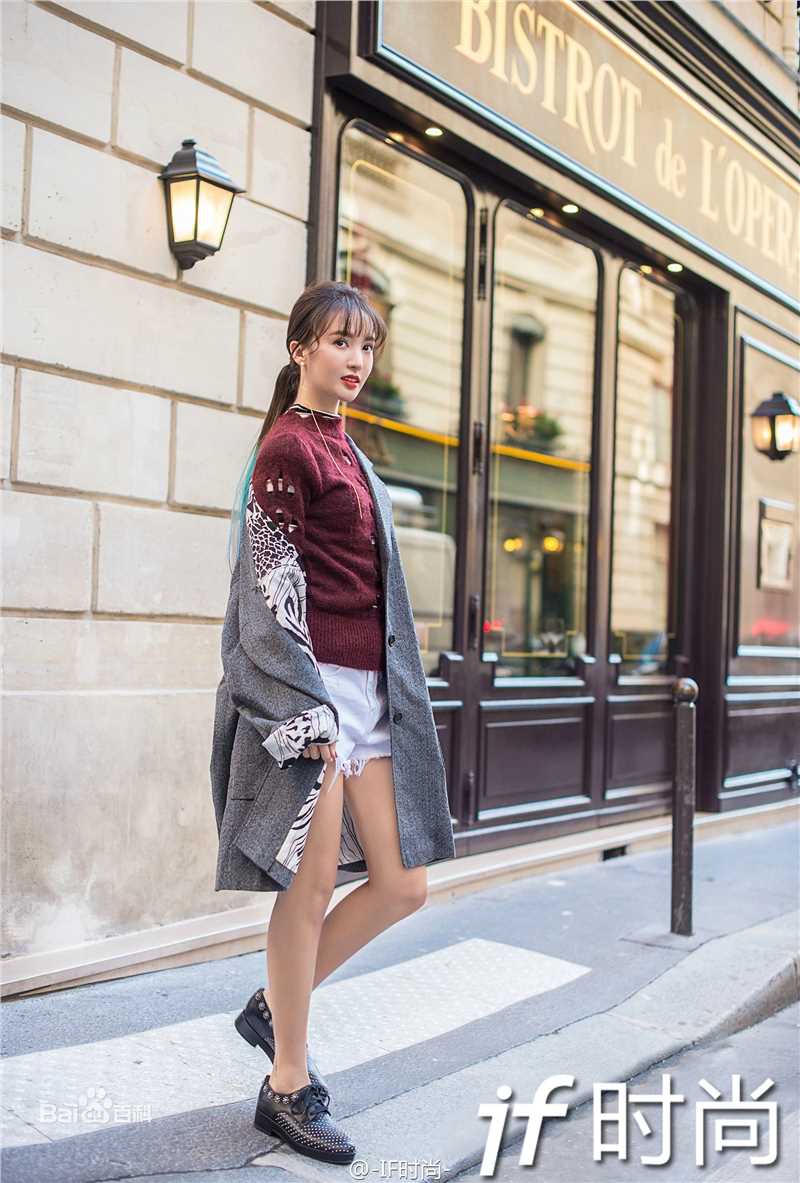金晨(Gina)【IF时尚】巴黎时装周图册