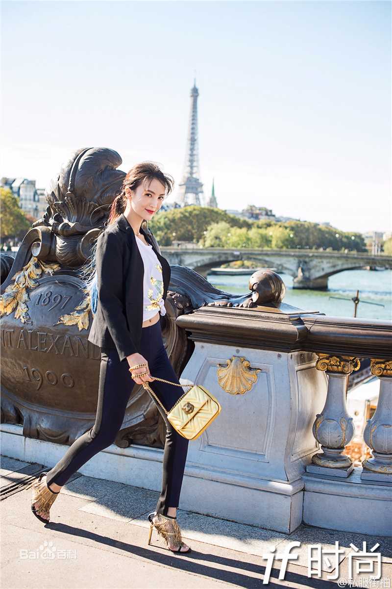 金晨(Gina)【IF时尚】巴黎时装周图册