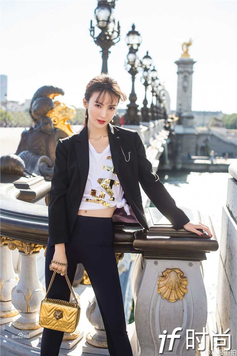 金晨(Gina)【IF时尚】巴黎时装周图册