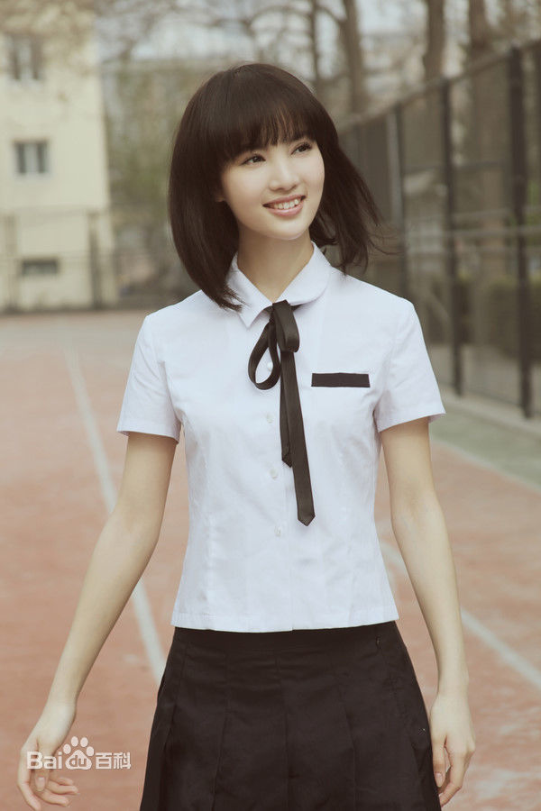 金晨(Gina)学生照前后照片