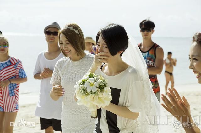 戚薇(Stephy)求婚现场前后照片