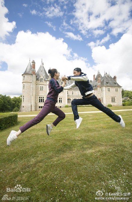 戚薇(Stephy)与李承铉前后照片