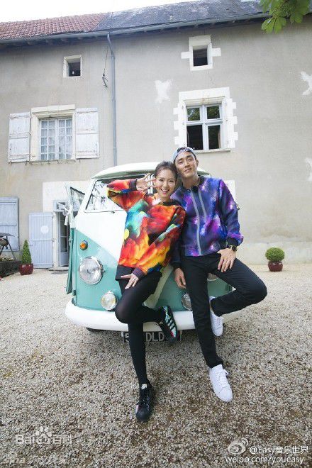 戚薇(Stephy)与李承铉前后照片