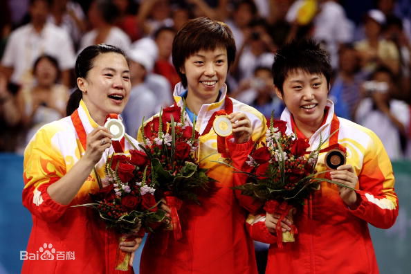 王楠奥运会图片集