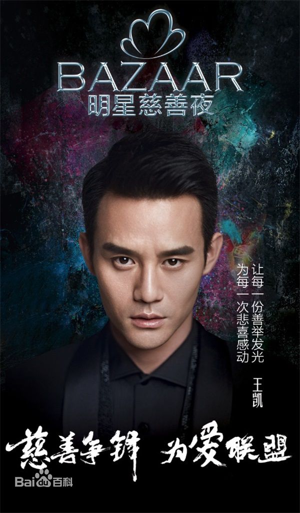 王凯(Wang Kai)芭莎慈善夜图片图册